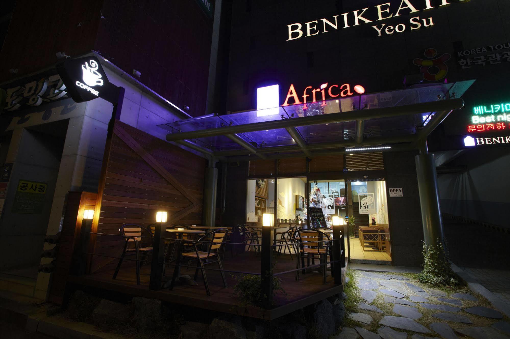 Benikea Hotel Yeosu Exterior foto
